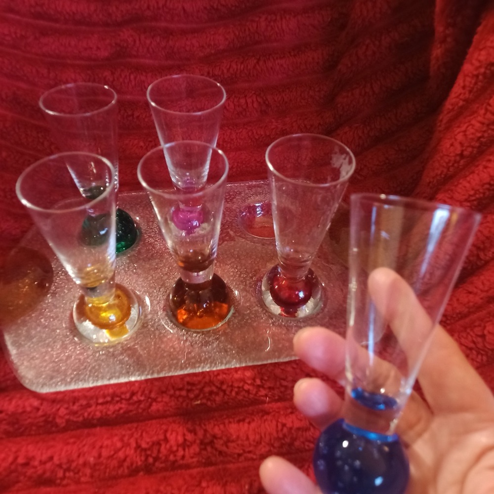 Multicolour Shot Glass Set - Picture 8 of 12